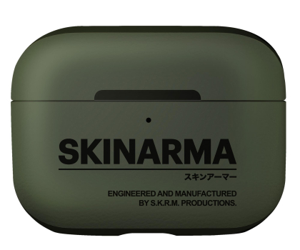 Etui na słuchawki Skinarma Spunk AirPods Pro 2 pewter green